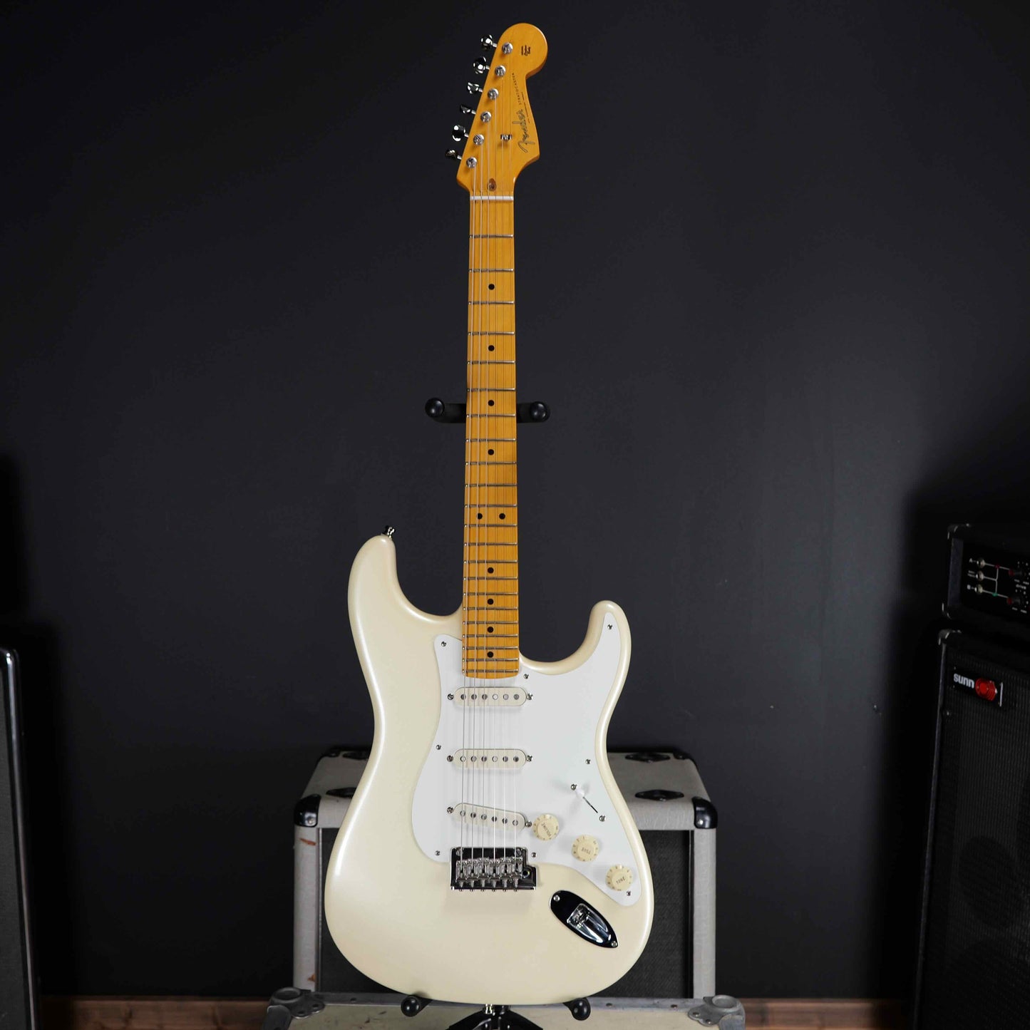 Lincoln Brewster Stratocaster Olympic Pearl