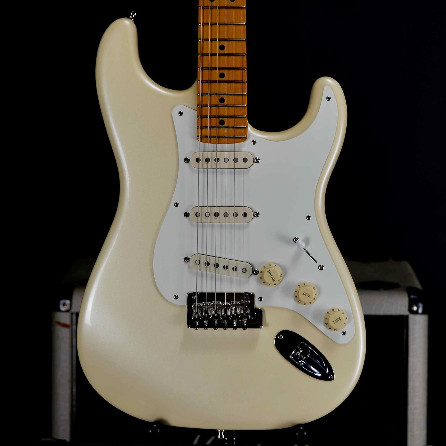 Lincoln Brewster Stratocaster Olympic Pearl