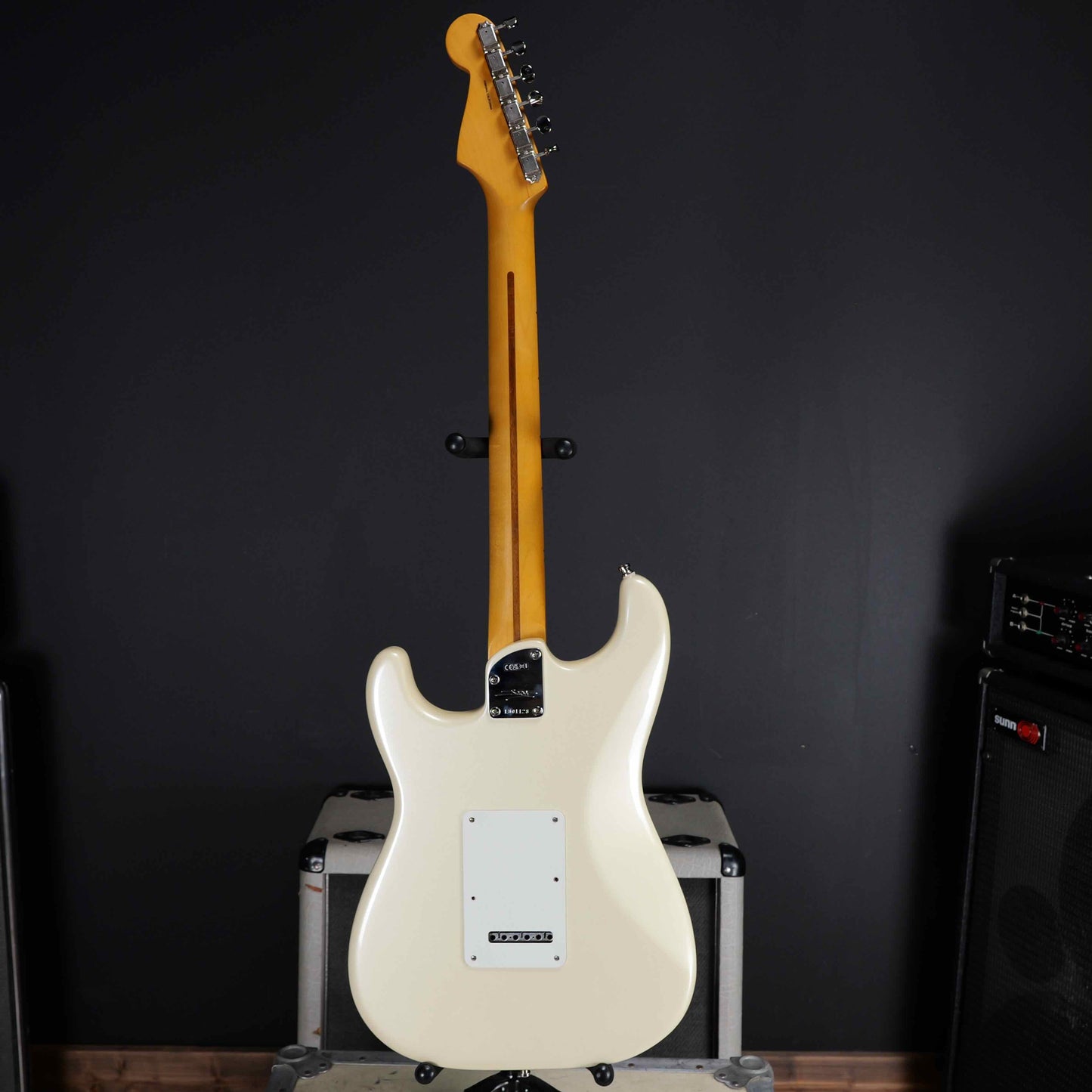 Lincoln Brewster Stratocaster Olympic Pearl