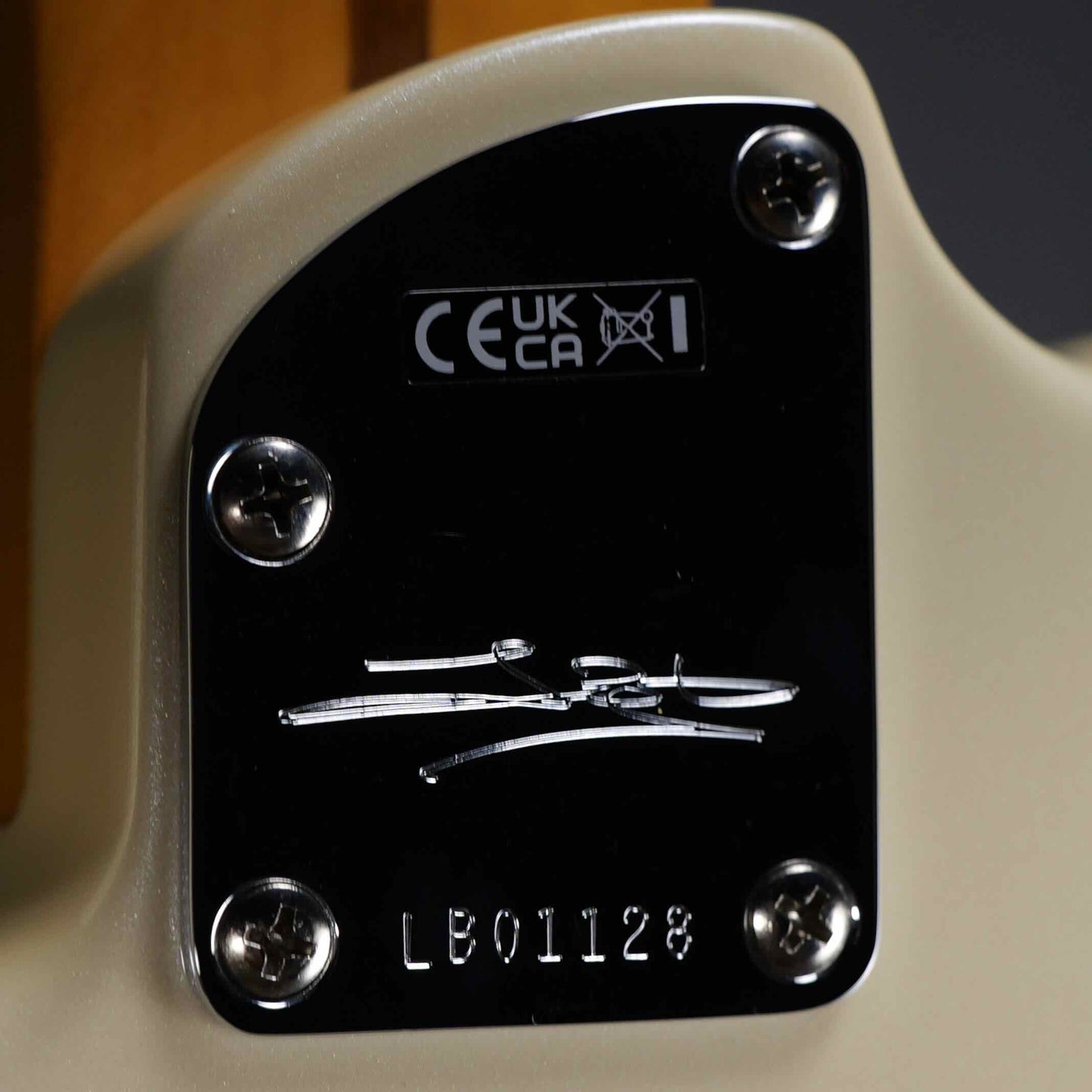 Lincoln Brewster Stratocaster Olympic Pearl