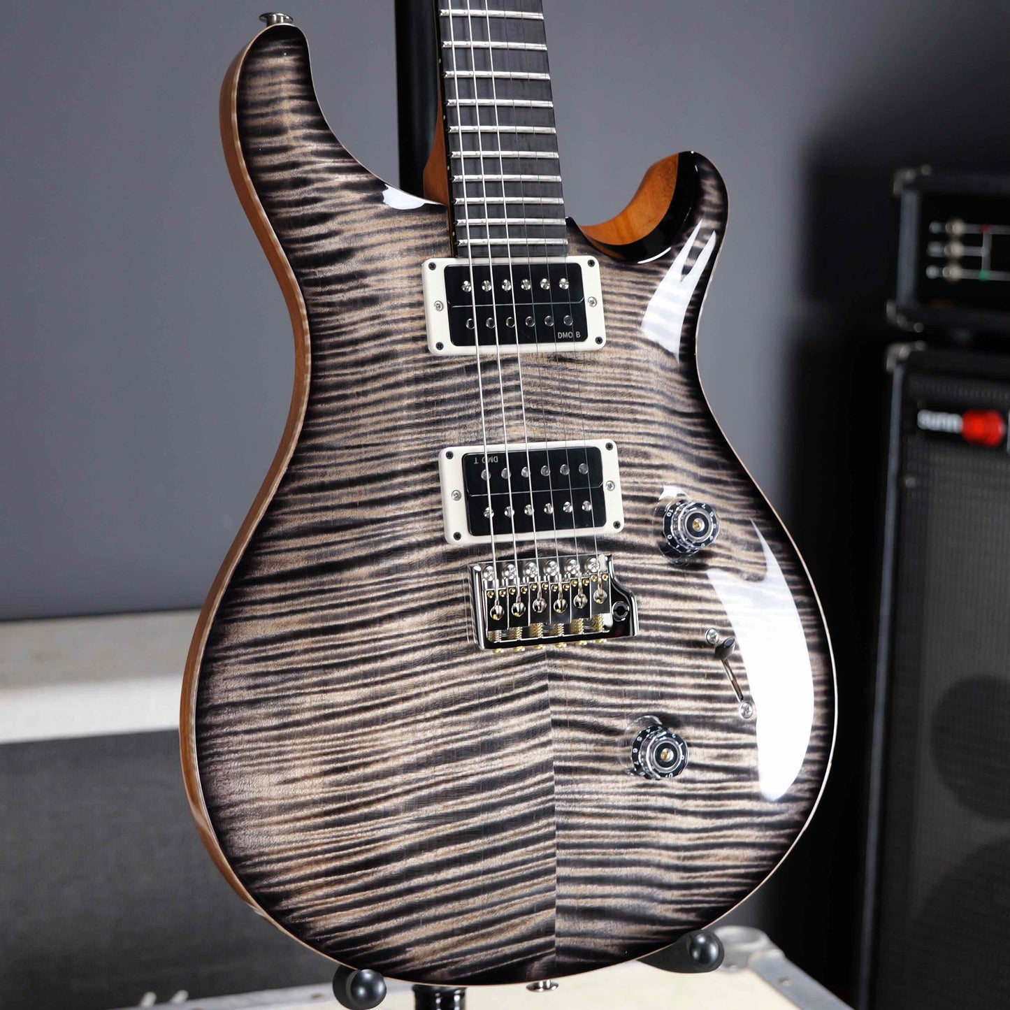 PRS Custom 24 "Birds of a Feather" Limited Edition Charcoal Microburst