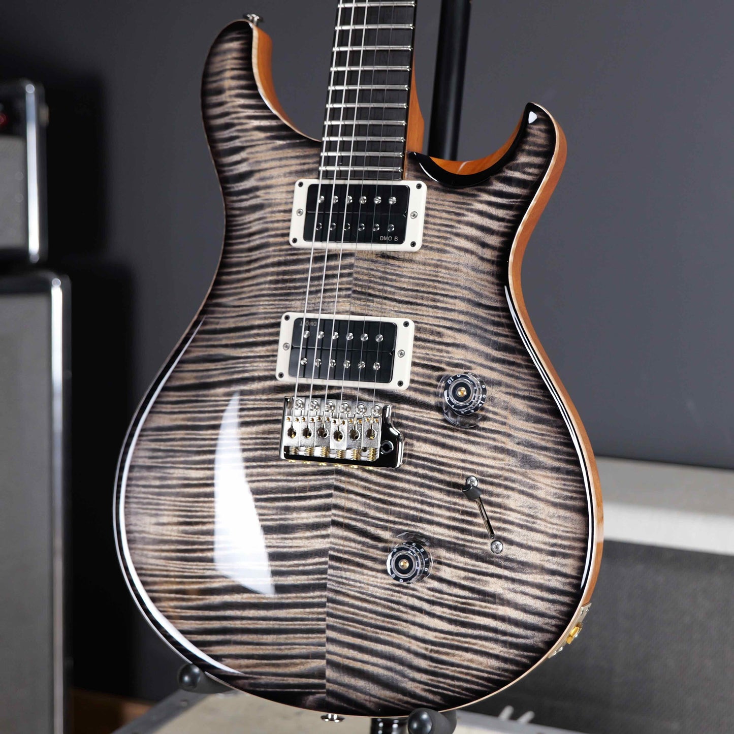 PRS Custom 24 "Birds of a Feather" Limited Edition Charcoal Microburst