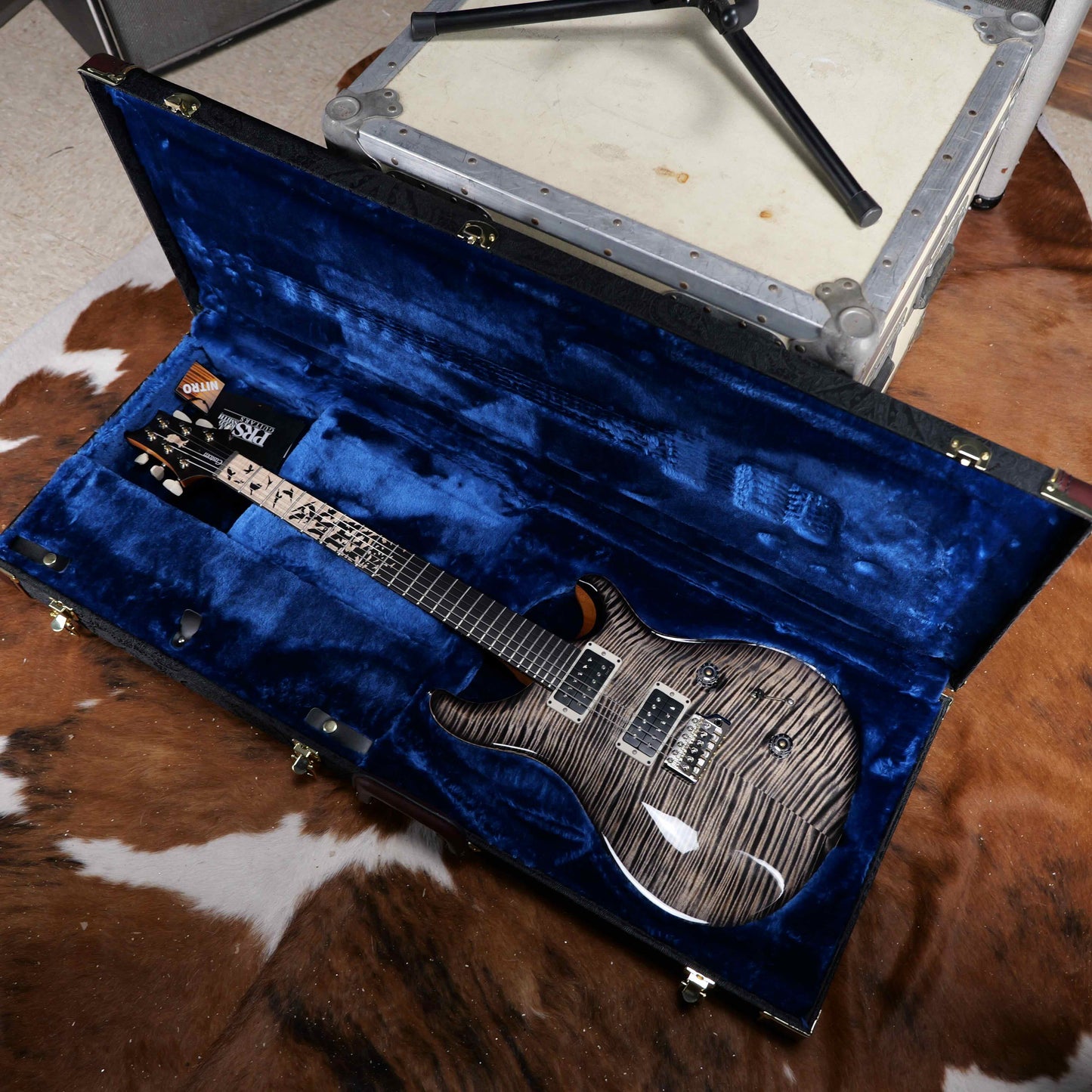 PRS Custom 24 "Birds of a Feather" Limited Edition Charcoal Microburst