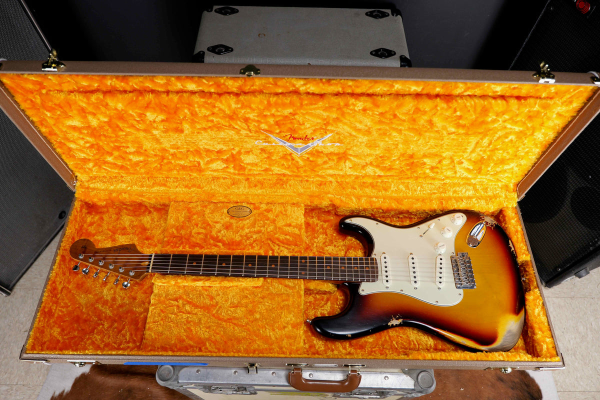 Fender Custom Shop Sweetwater Dealer Select Stratocaster 3-Tone Sunburst