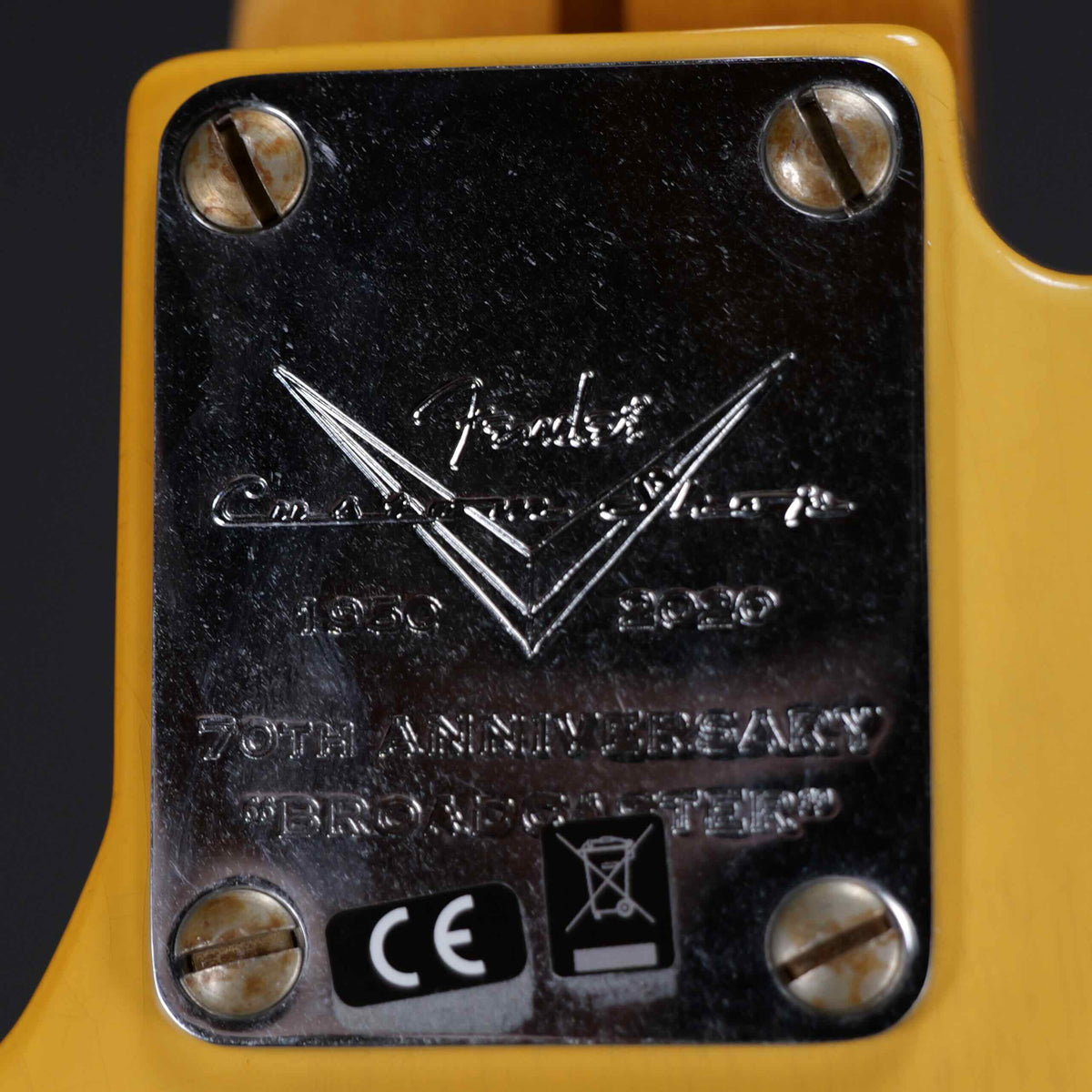 Fender Custom Shop 70th Anniversary Broadcaster Limited Edition Nocaster Blonde