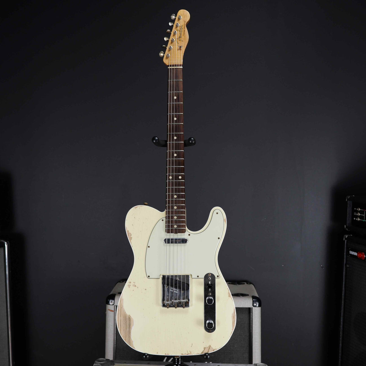 Fender Custom Shop WW10 62 Tele Aged Vintage White