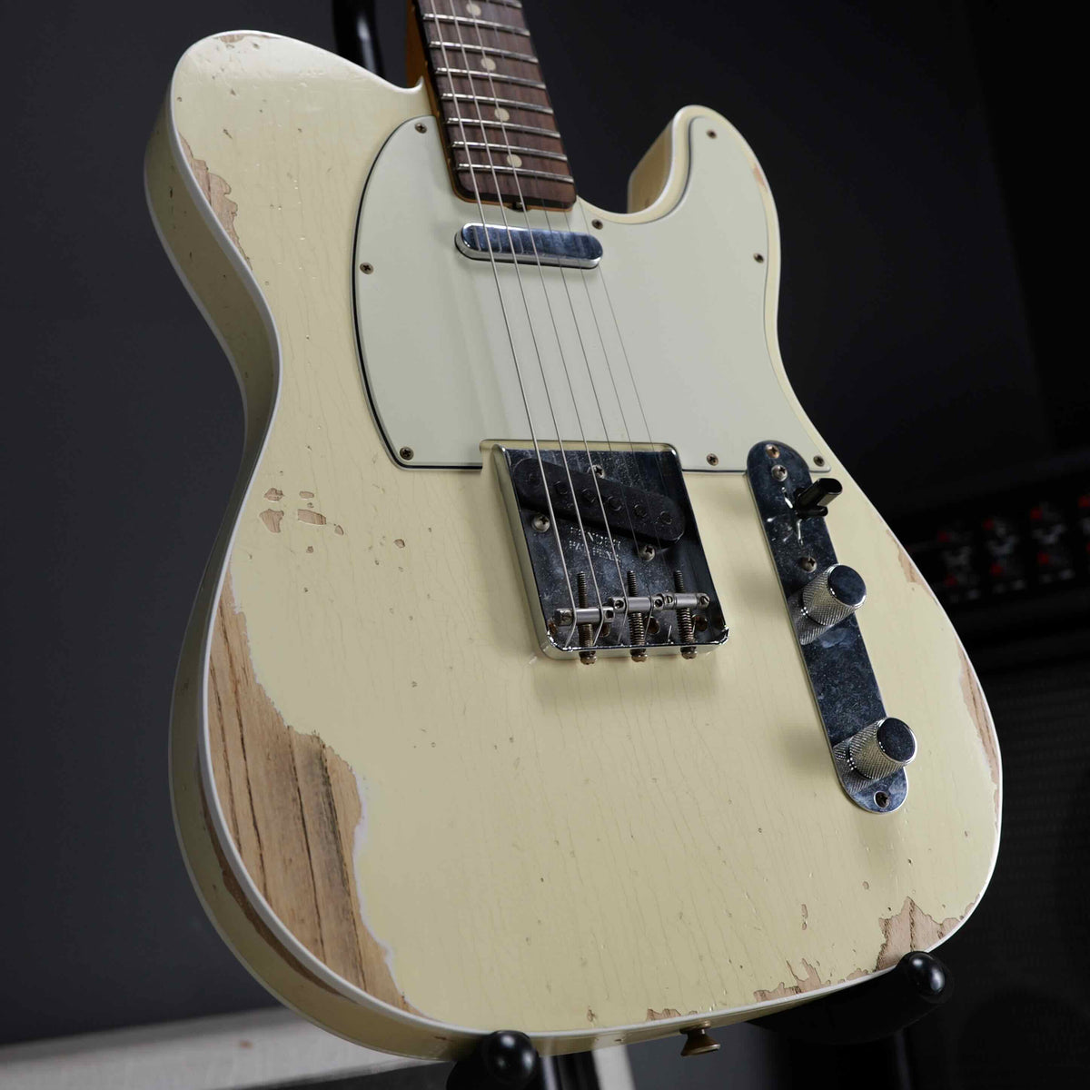Fender Custom Shop WW10 62 Tele Aged Vintage White