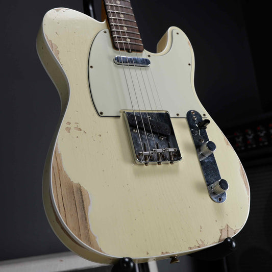Fender Custom Shop WW10 62 Tele Aged Vintage White