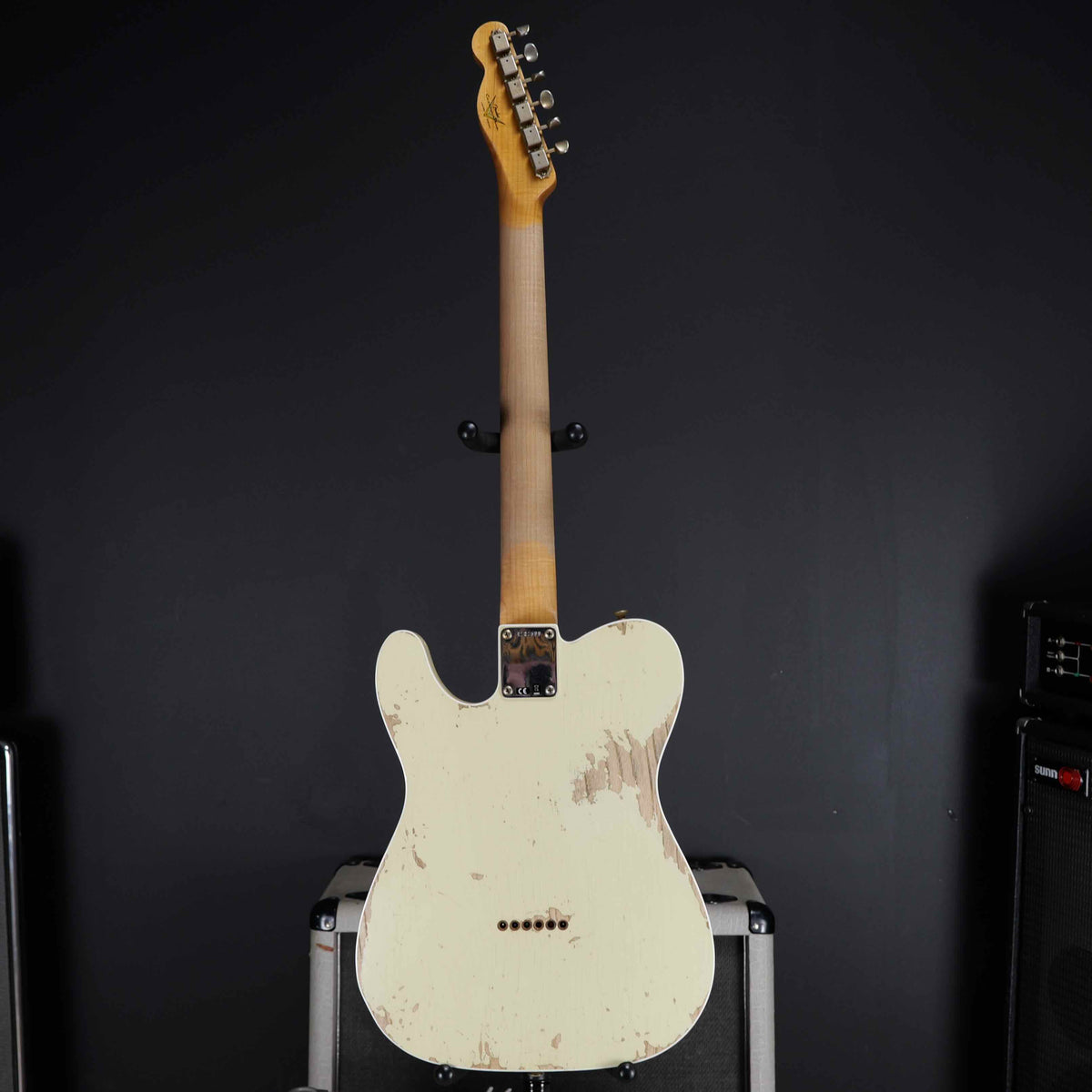 Fender Custom Shop WW10 62 Tele Aged Vintage White