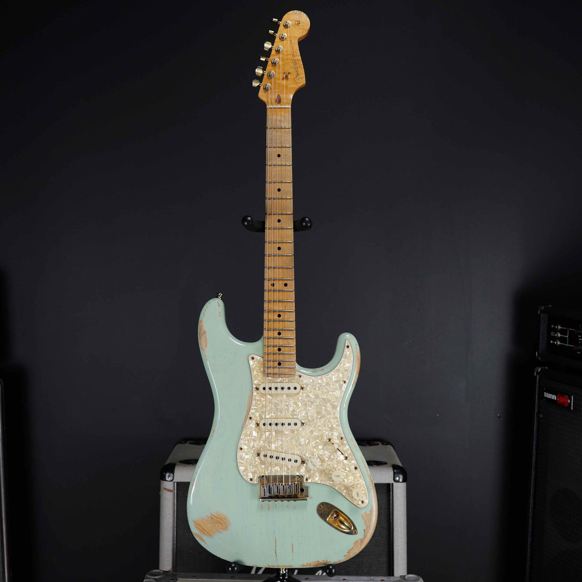 Fender Masterbuilt Custom Shop Greg Koch Stratocaster Daphne Blue Faded to Seafoam Green // ONLY 10 MADE!