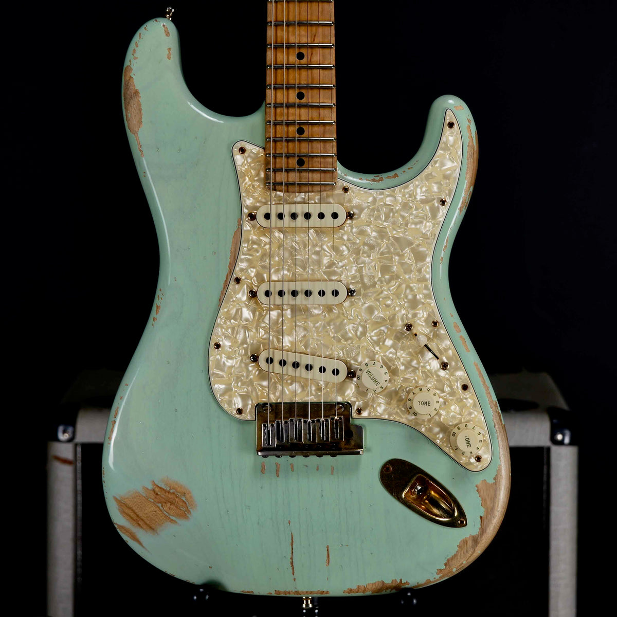 Fender Masterbuilt Custom Shop Greg Koch Stratocaster Daphne Blue Faded to Seafoam Green // ONLY 10 MADE!