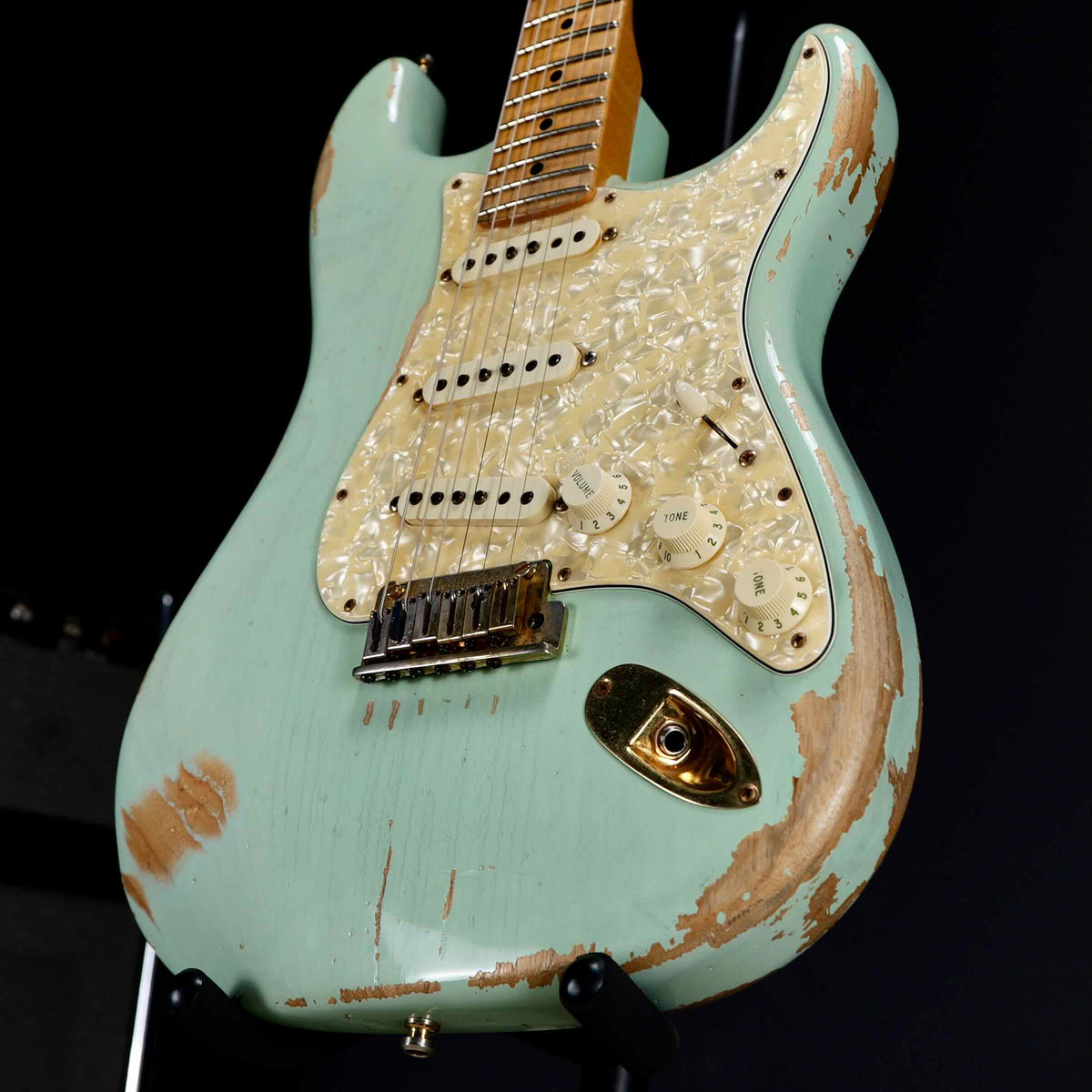 Fender Masterbuilt Custom Shop Greg Koch Stratocaster Daphne Blue Faded to Seafoam Green // ONLY 10 MADE!