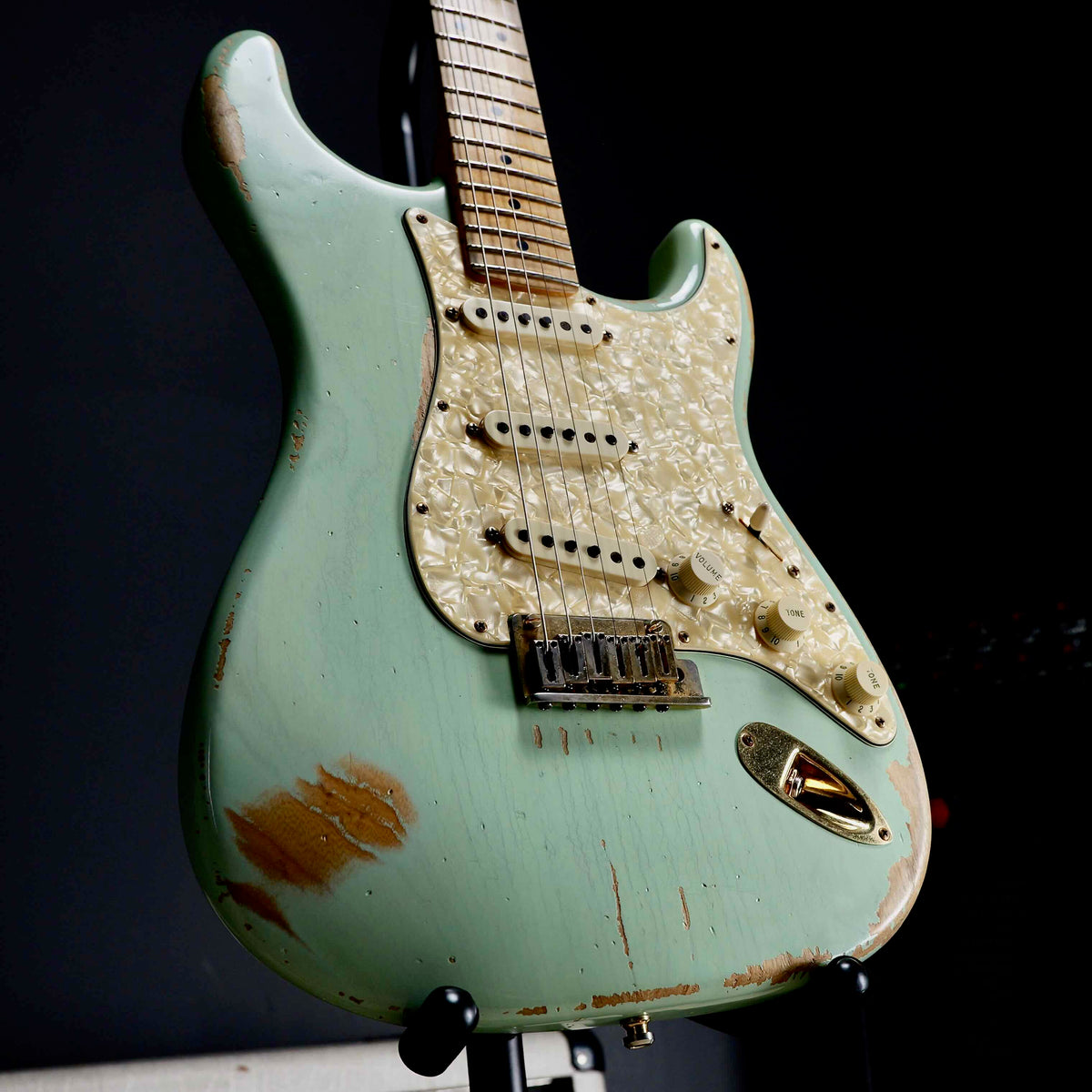 Fender Masterbuilt Custom Shop Greg Koch Stratocaster Daphne Blue Faded to Seafoam Green // ONLY 10 MADE!