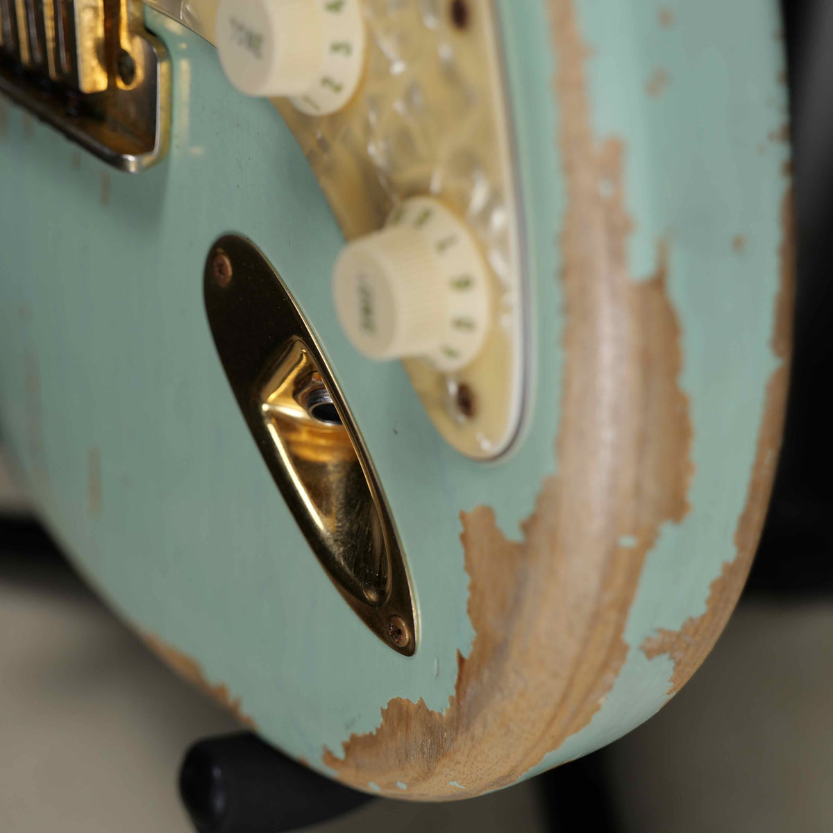 Fender Masterbuilt Custom Shop Greg Koch Stratocaster Daphne Blue Faded to Seafoam Green // ONLY 10 MADE!