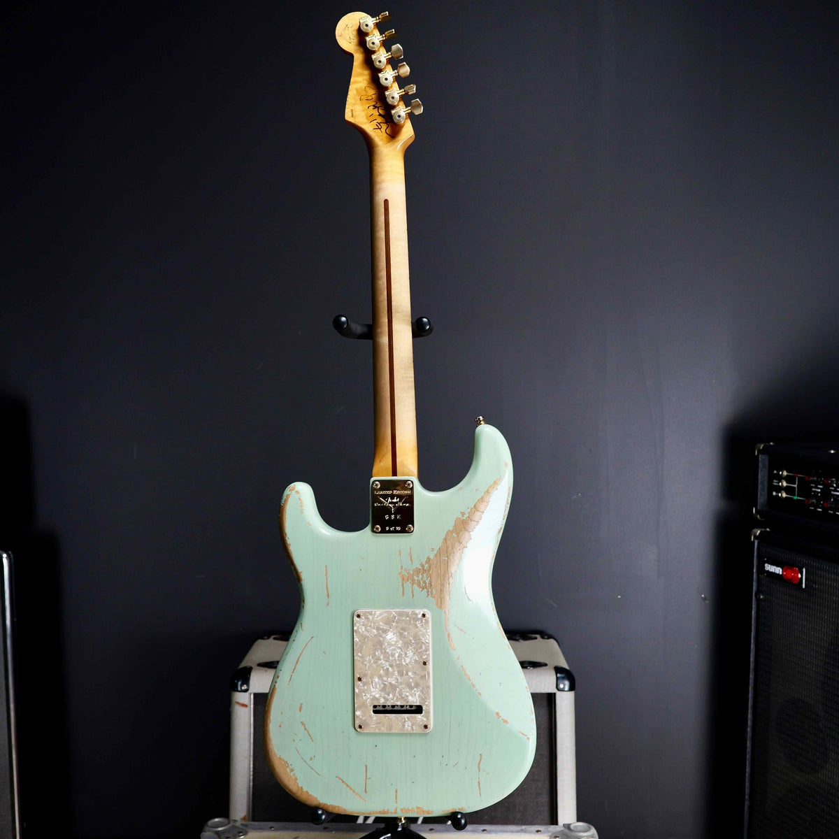 Fender Masterbuilt Custom Shop Greg Koch Stratocaster Daphne Blue Faded to Seafoam Green // ONLY 10 MADE!