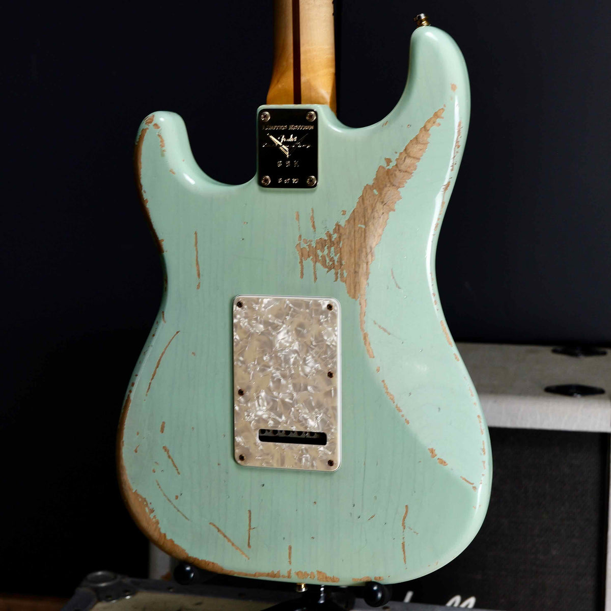Fender Masterbuilt Custom Shop Greg Koch Stratocaster Daphne Blue Faded to Seafoam Green // ONLY 10 MADE!