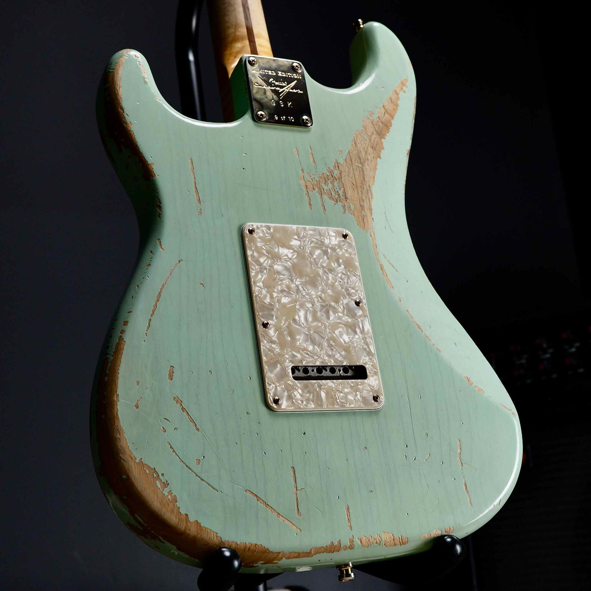 Fender Masterbuilt Custom Shop Greg Koch Stratocaster Daphne Blue Faded to Seafoam Green // ONLY 10 MADE!