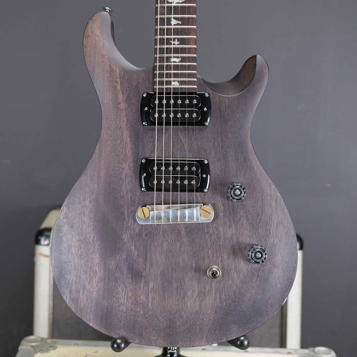 PRS SE CE 24 Standard Satin Stoptail Charcoal