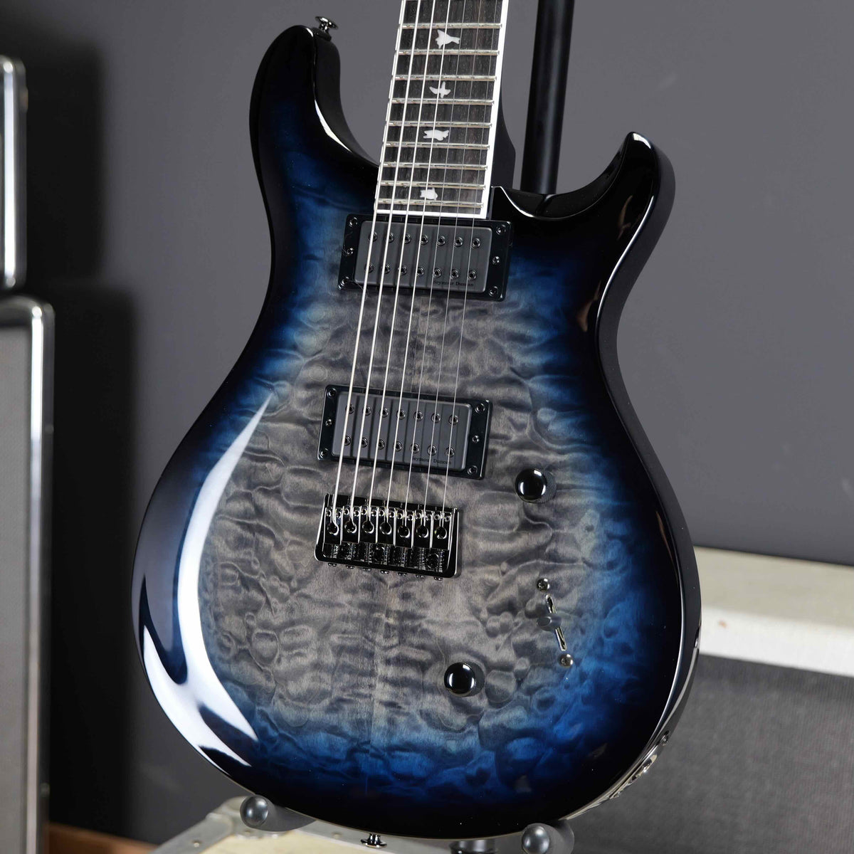 PRS SE Holcomb SVN Holcomb Blue Burst