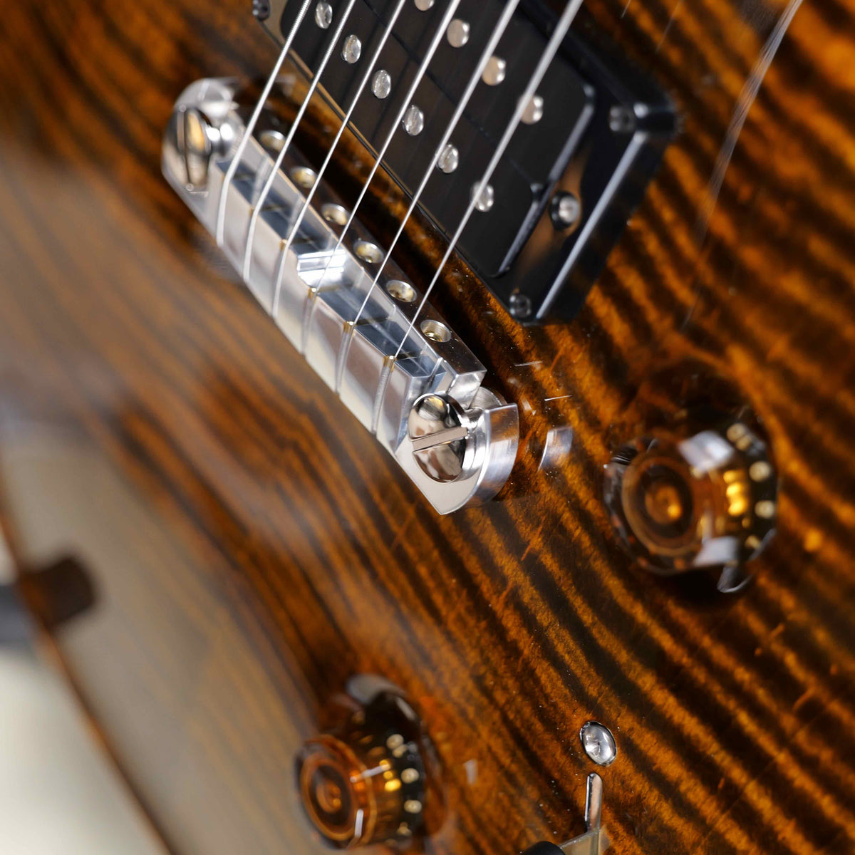 PRS Wood Library Custom 24 Stoptail Limited Edition Tiger Eye