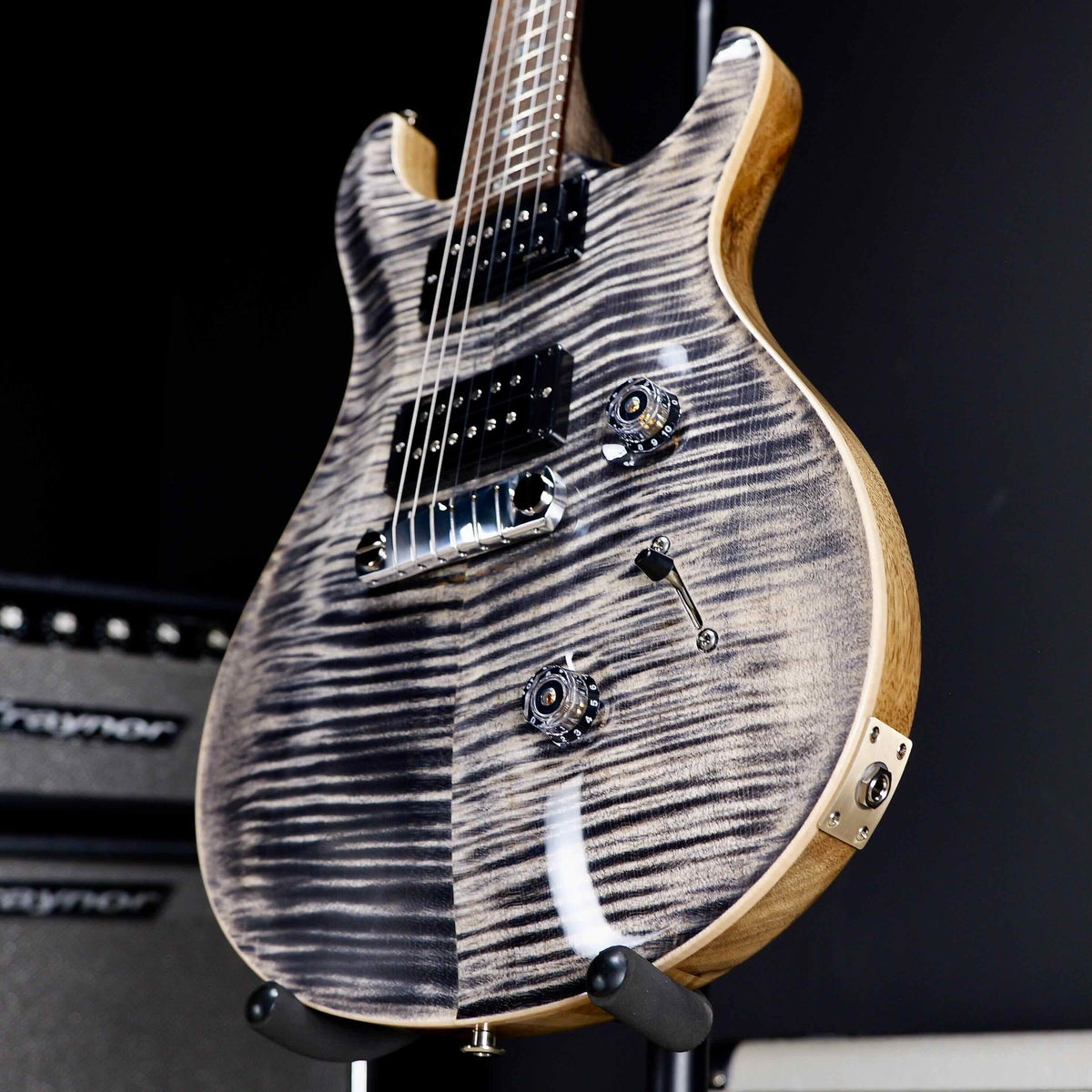 PRS Wood Library Custom 24 Stoptail Limited Edition Charcoal