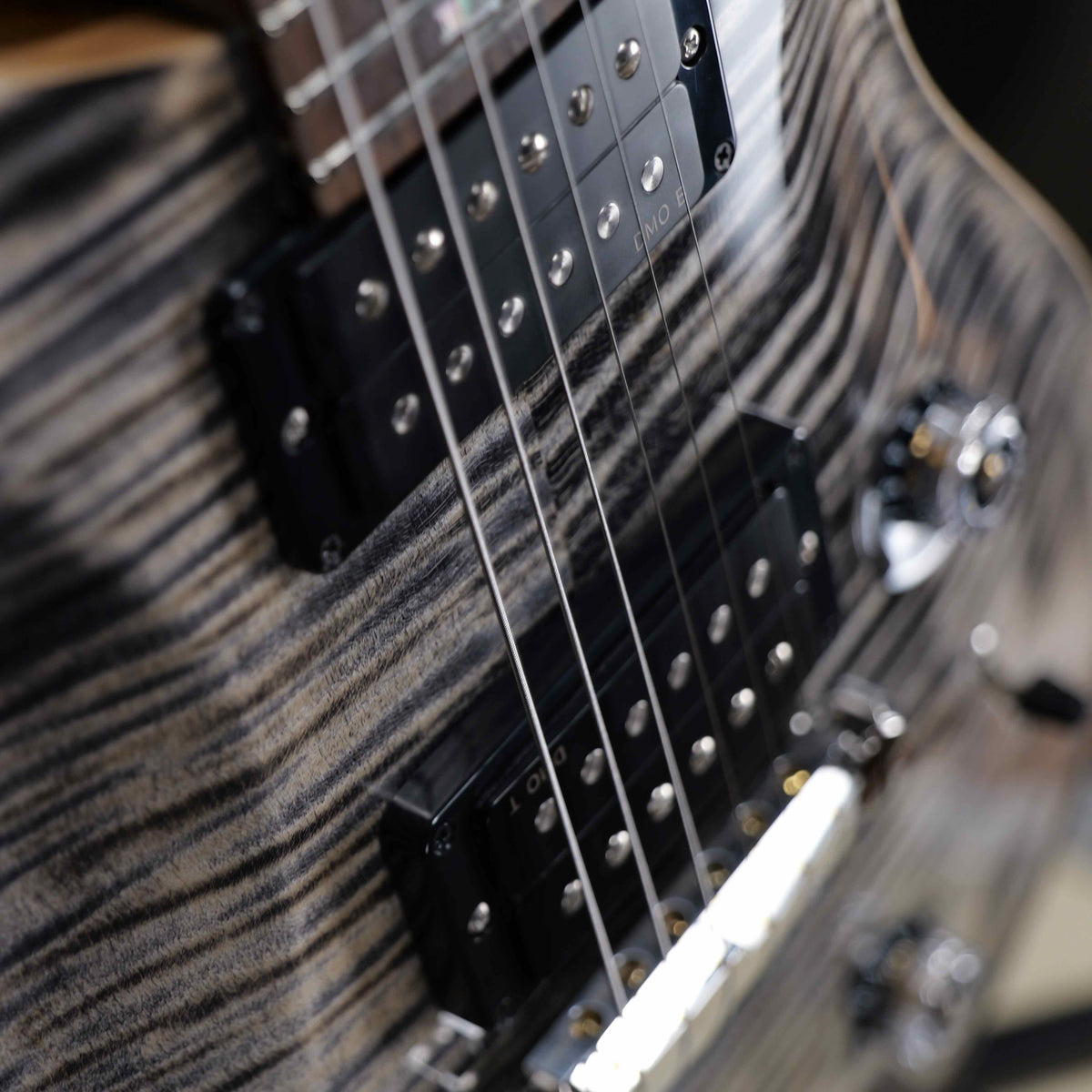 PRS Wood Library Custom 24 Stoptail Limited Edition Charcoal