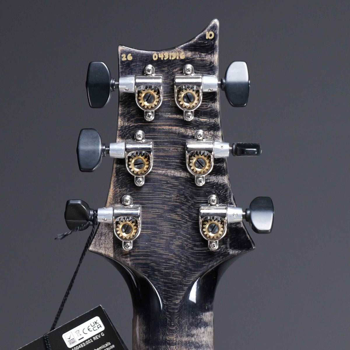 PRS Wood Library Custom 24 Stoptail Limited Edition Charcoal