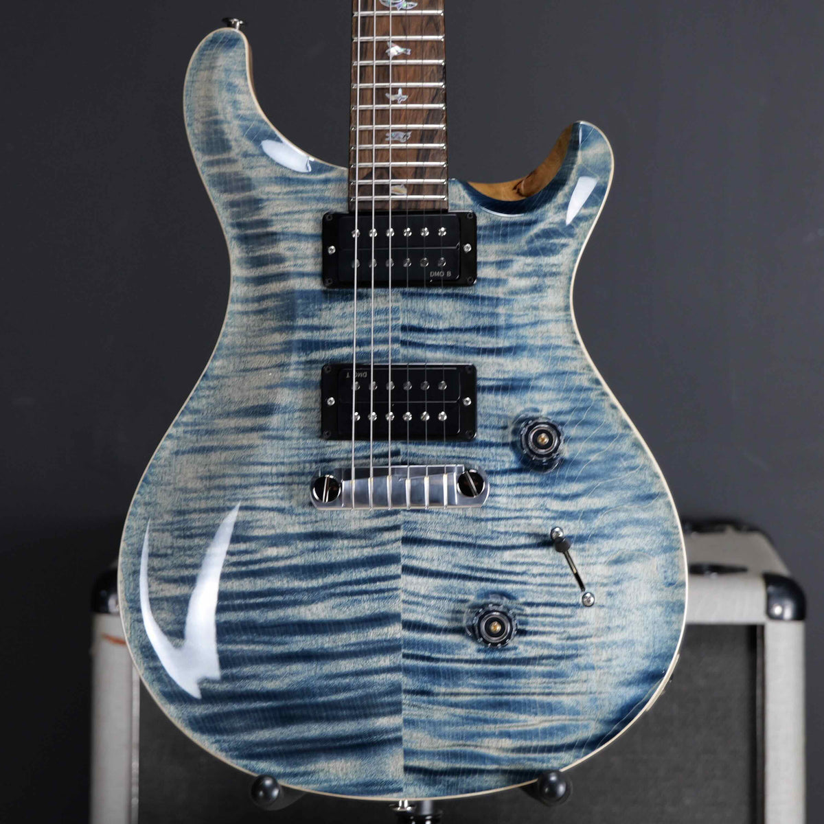 PRS Wood Library Custom 24 Stoptail Limited Edition Faded Whale Blue