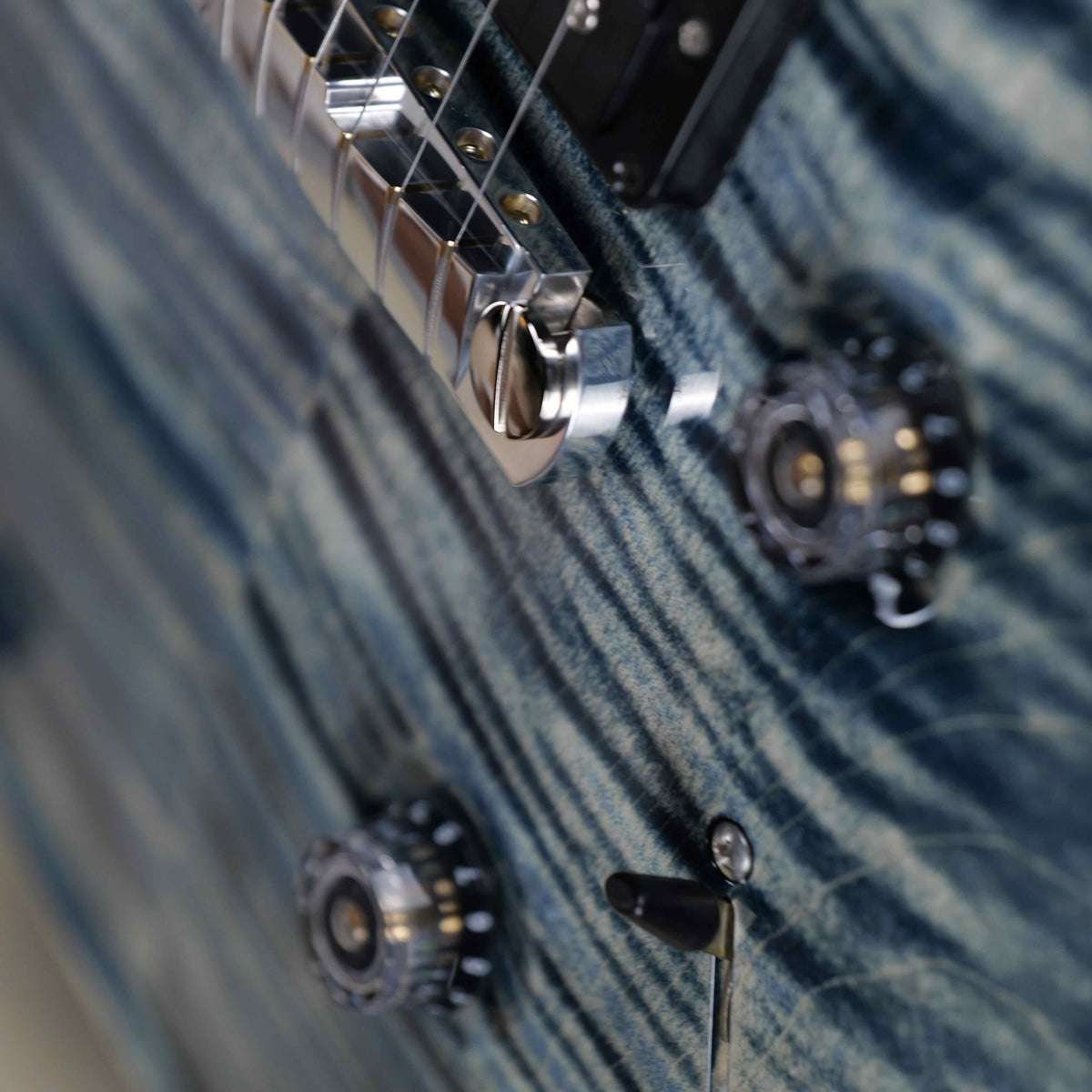 PRS Wood Library Custom 24 Stoptail Limited Edition Faded Whale Blue