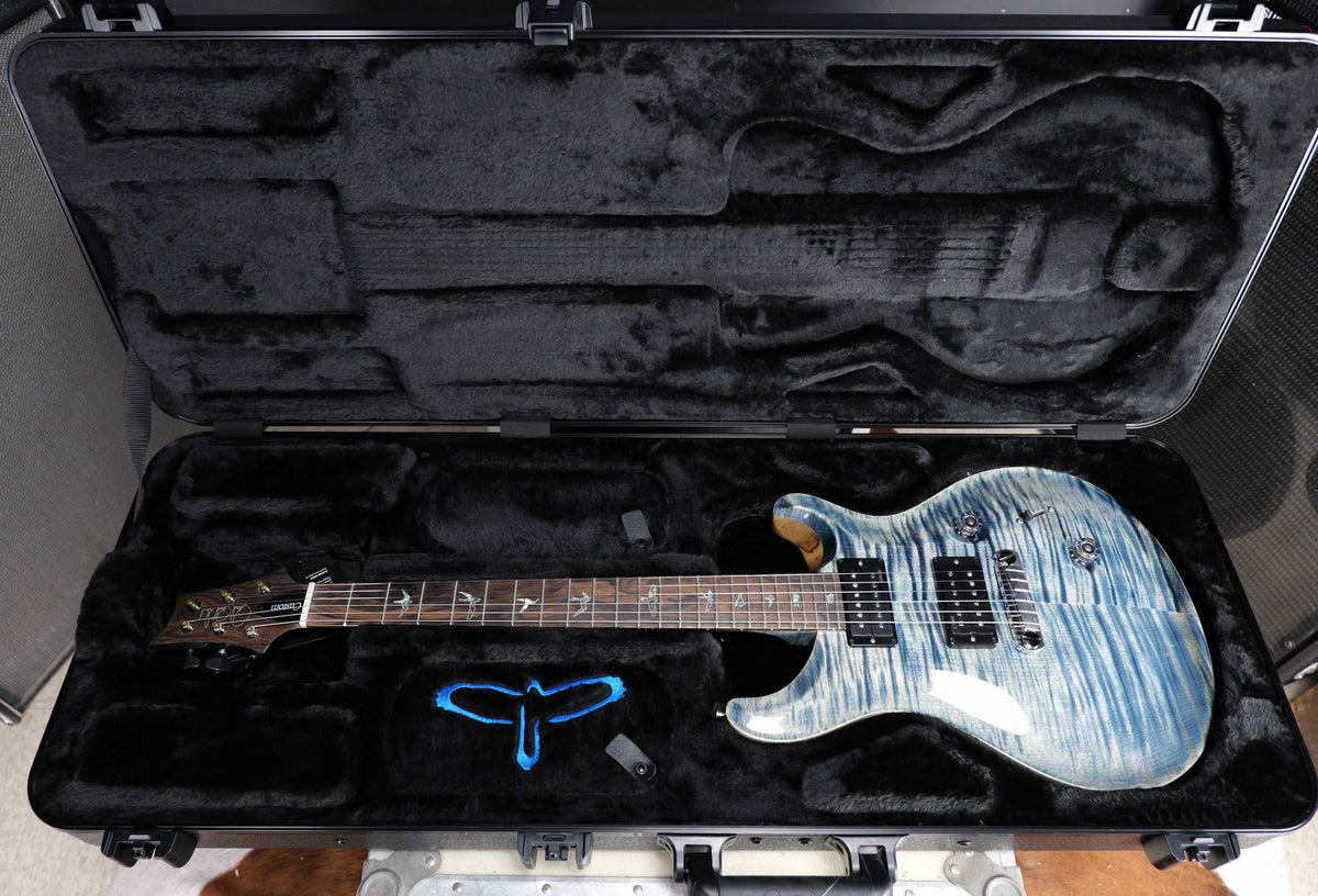 PRS Wood Library Custom 24 Stoptail Limited Edition Faded Whale Blue