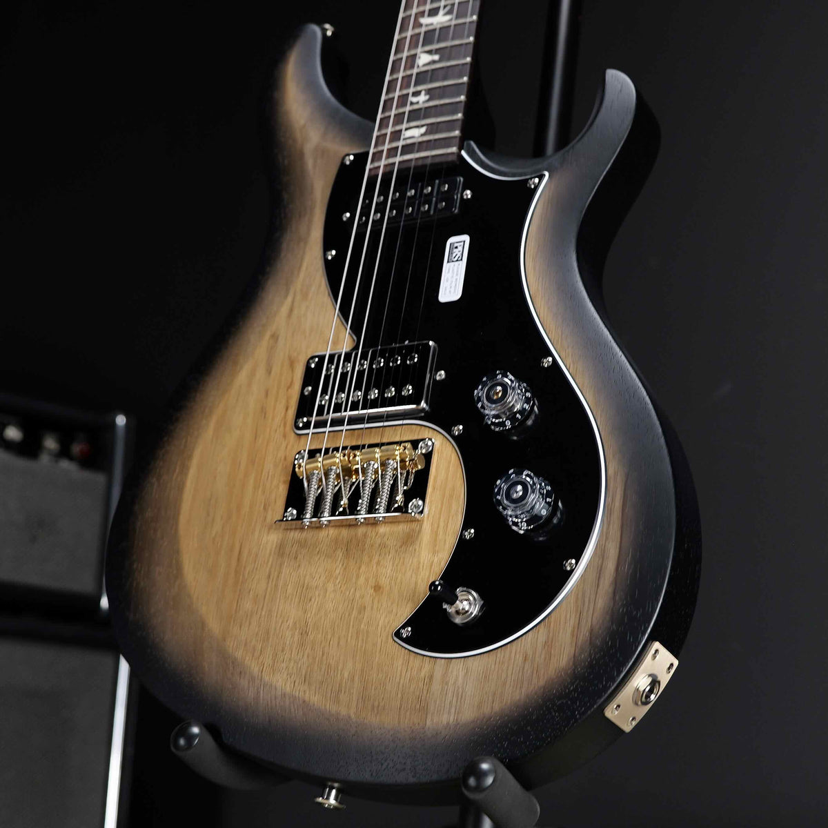 PRS S2 Vela Black Limba Limited Edition Natural Smokeburst