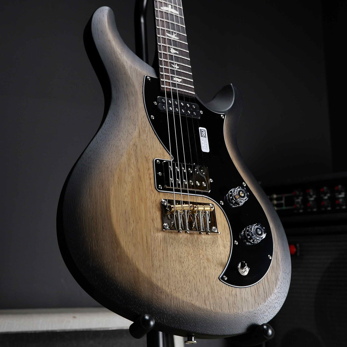 PRS S2 Vela Black Limba Limited Edition Natural Smokeburst