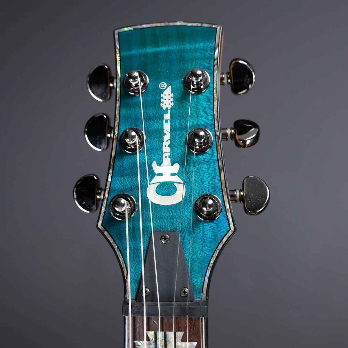 Charvel Desolation DS-1 ST Transparent Blue Smear