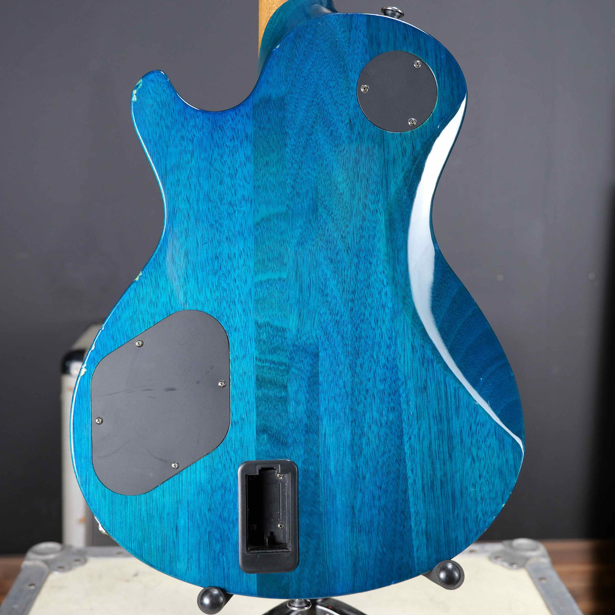 Charvel Desolation DS-1 ST Transparent Blue Smear