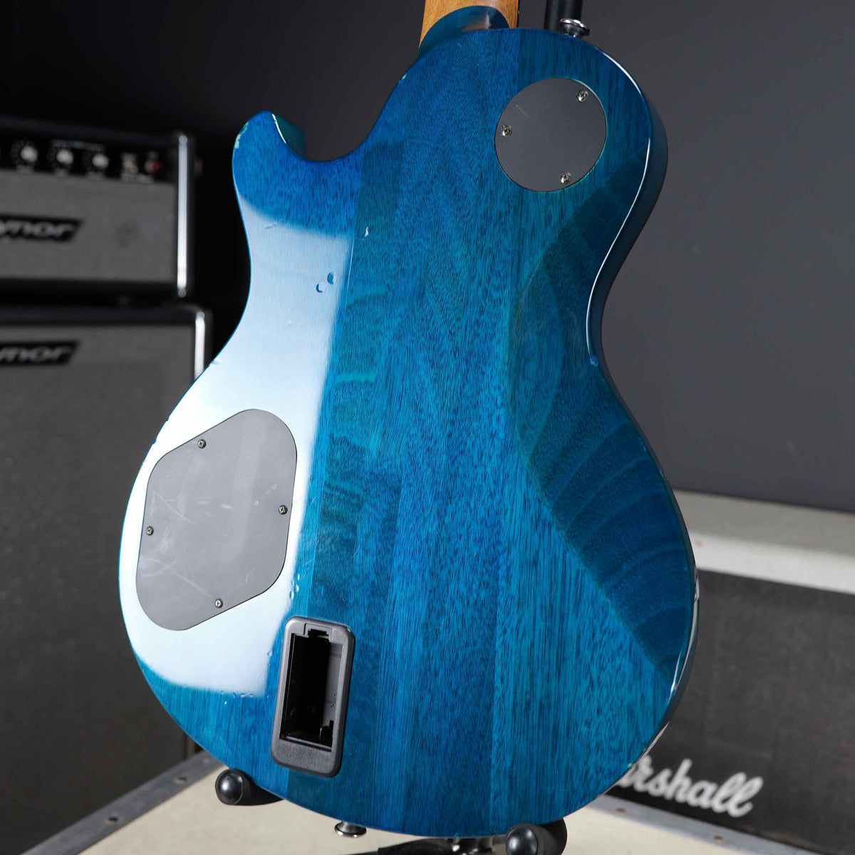 Charvel Desolation DS-1 ST Transparent Blue Smear