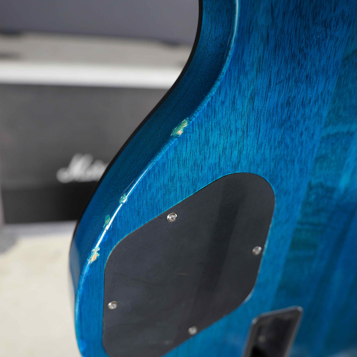 Charvel Desolation DS-1 ST Transparent Blue Smear