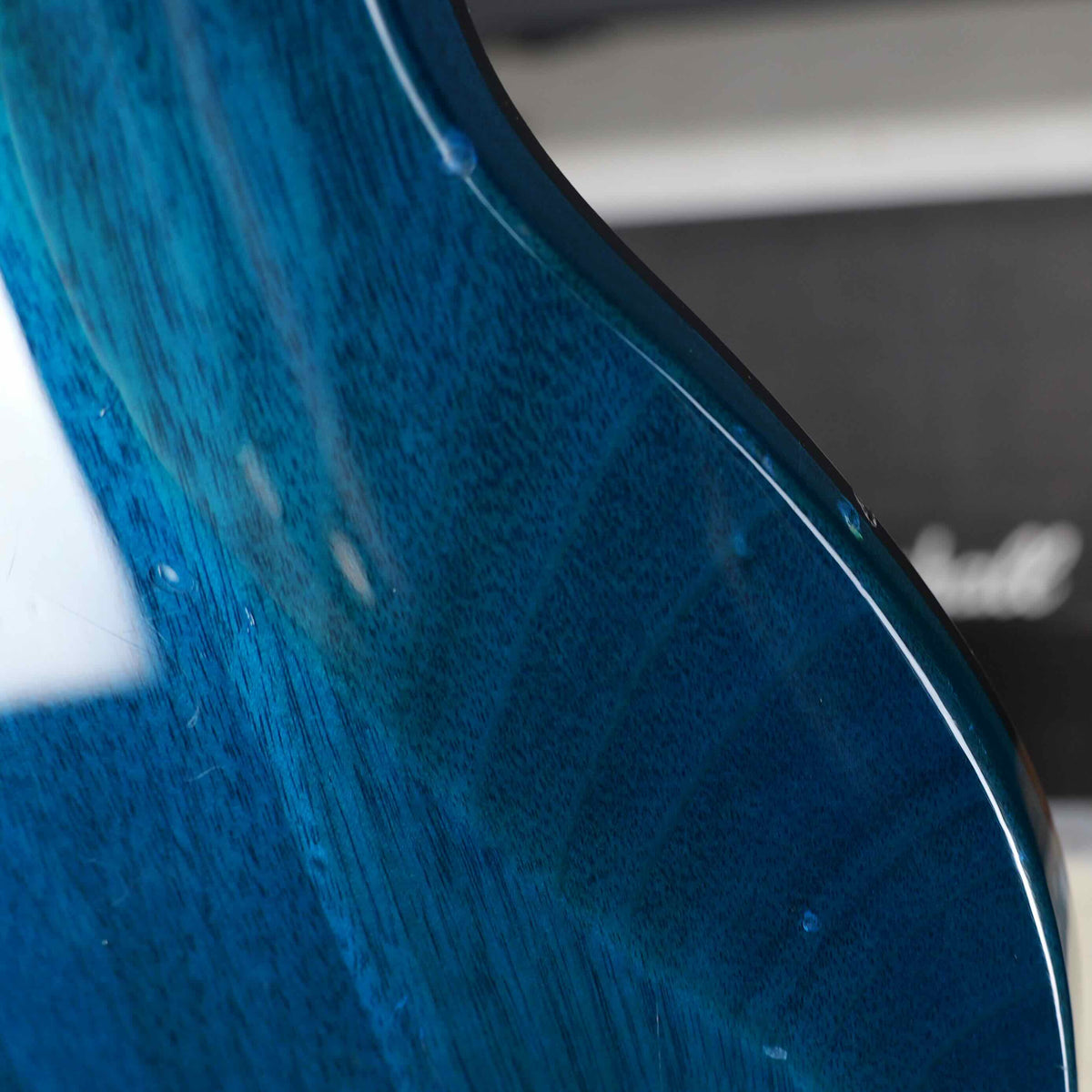 Charvel Desolation DS-1 ST Transparent Blue Smear