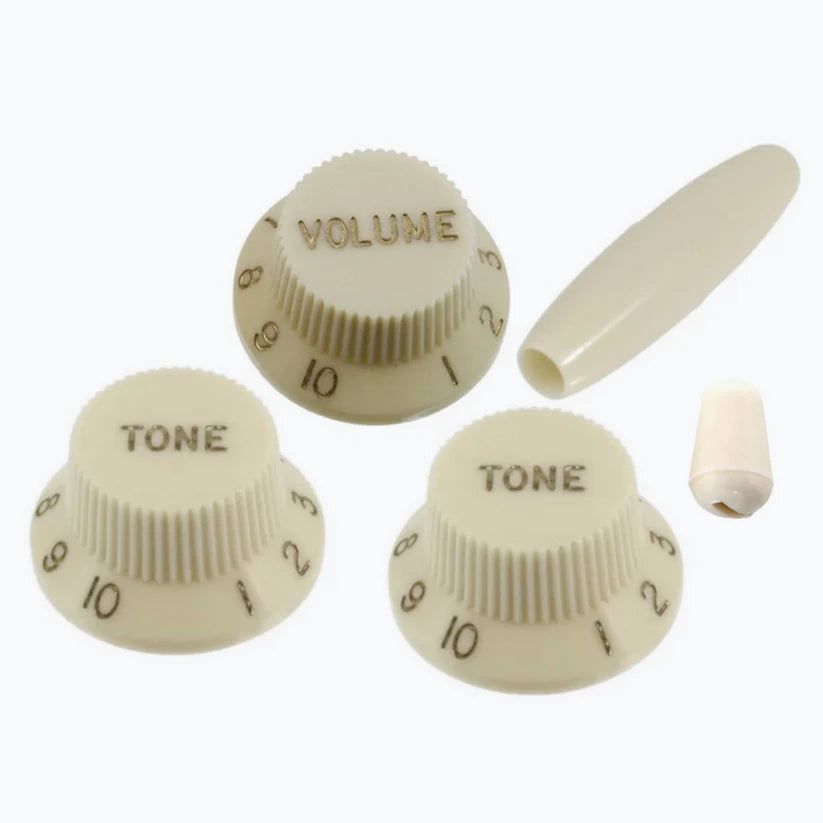 All Parts PK-0178 completye knob set for stratocaster