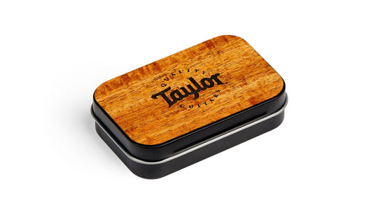 Taylor Pick Tin Koa Top Collectable Darktone Series