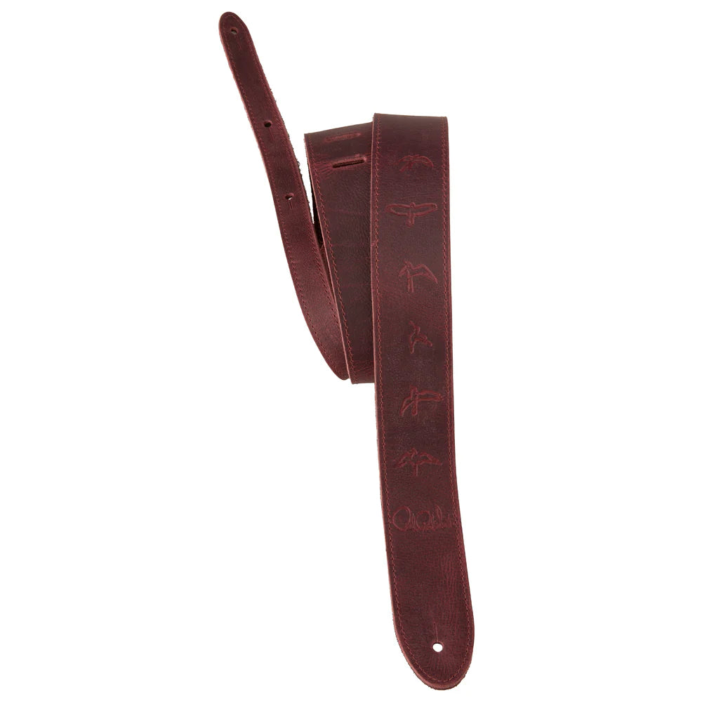 PRS 2” Reversible Guitar Strap Oxblood