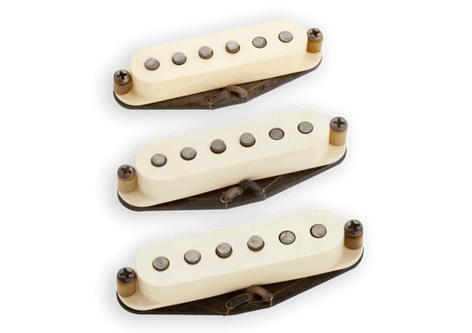 Seymour Duncan Antiquity Strat Texas Hot Set White Cover Aged