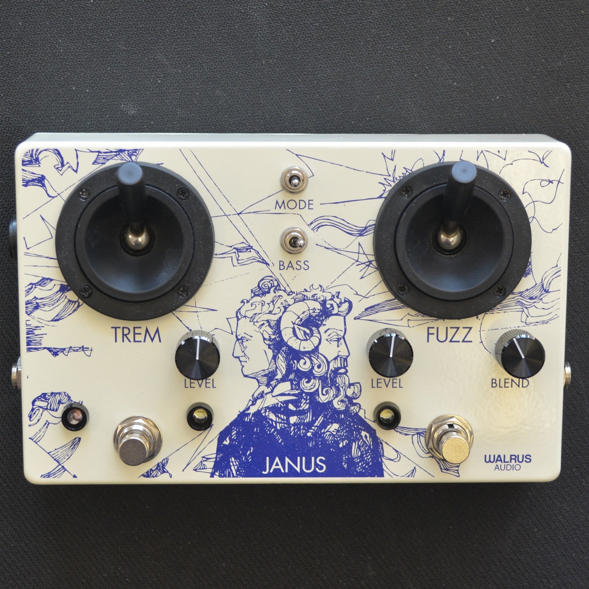 janus double bass pedal Walrus Audio Janus Fuzz/Tremolo with Joystick Control – Matt's Guitars