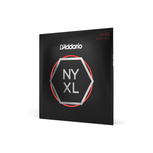 D'Addario NYXL Light Top/Heavy Bottom Electric Guitar Strings 10-52