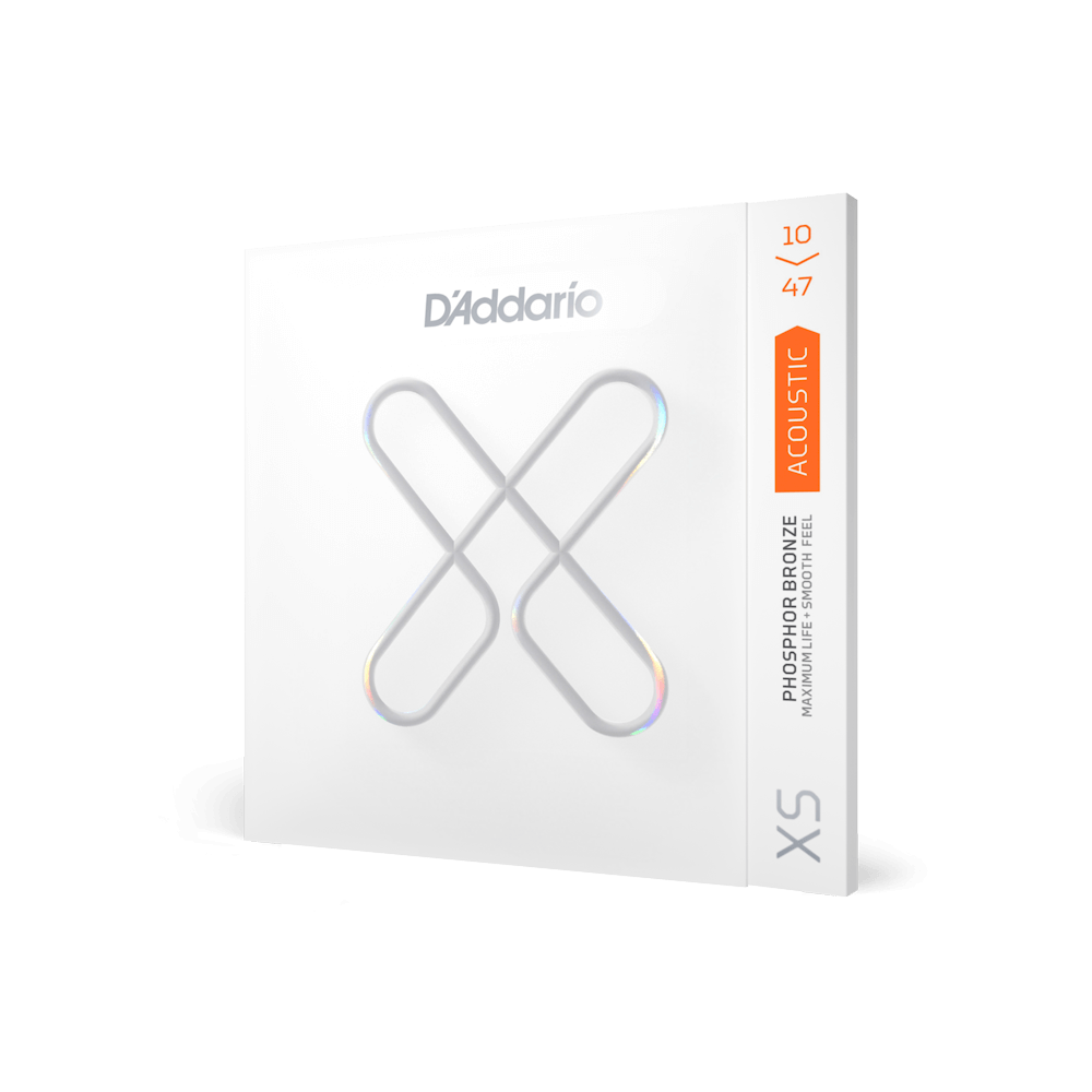 D'Addario Extra Light Coated Acoustic Guitar Strings 10-47