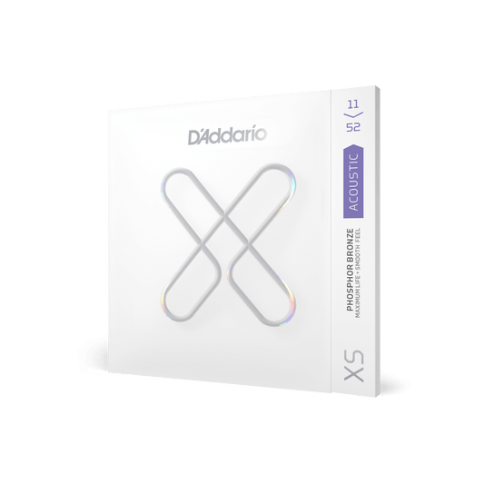 D'Addario Extra Light Coated Acoustic Guitar Strings 11-52