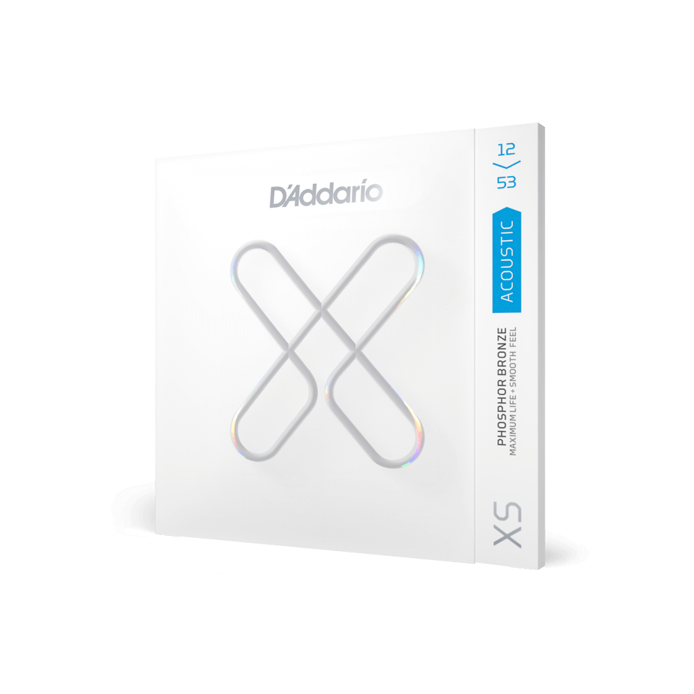 D'Addario Extra Light Coated Acoustic Guitar Strings 12-53