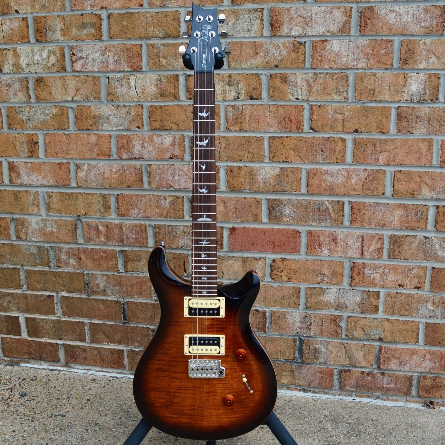 PRS SE USED Custom 24 Black Gold Burst