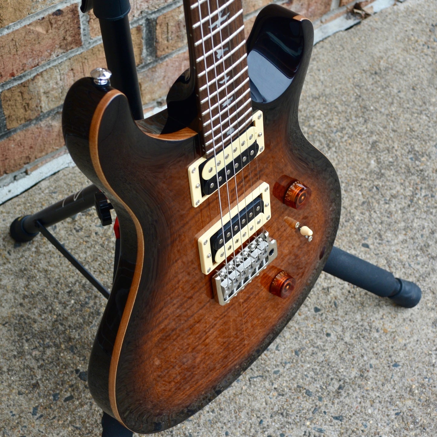 PRS SE USED Custom 24 Black Gold Burst