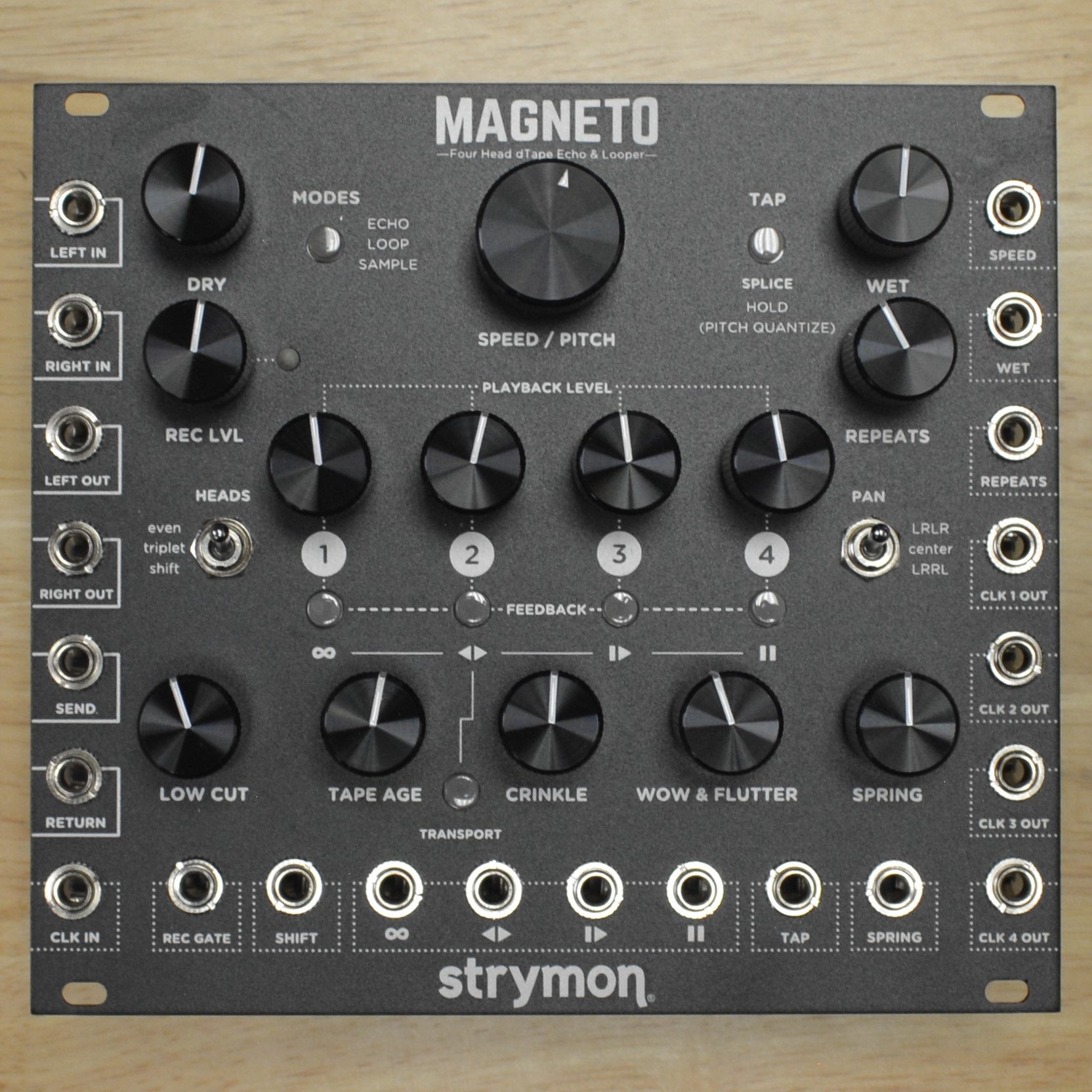 Strymon Magneto Four Head dTape Echo u0026 Looper