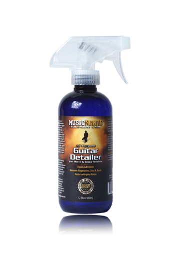 Music Nomad Guitar Detailer - 12 oz. Tech Size - For Matte & Gloss Finishes